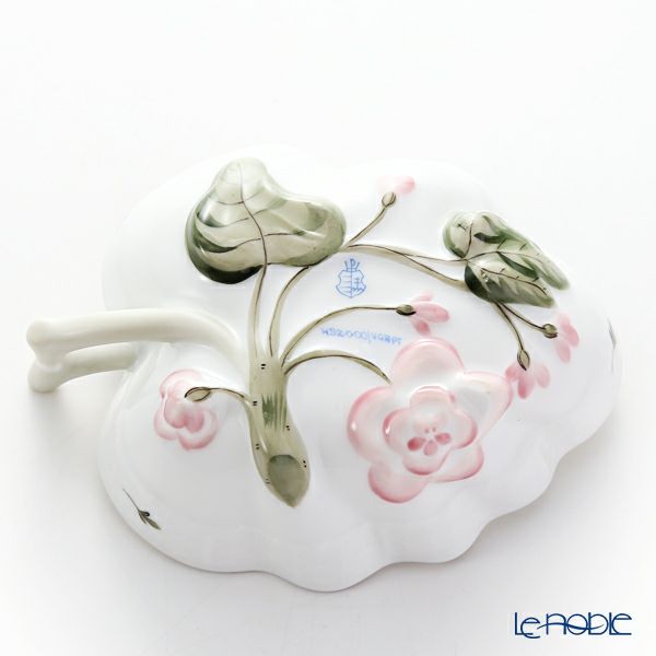 ヘレンド ウィーンのバラ プラチナ 00492-0-00 オープンシュガー 10.5cm