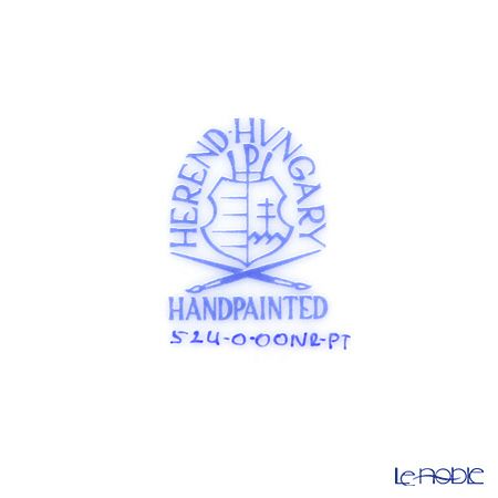 ヘレンド ウィーンのバラ プラチナ 00524-0-00 プレート 25cm