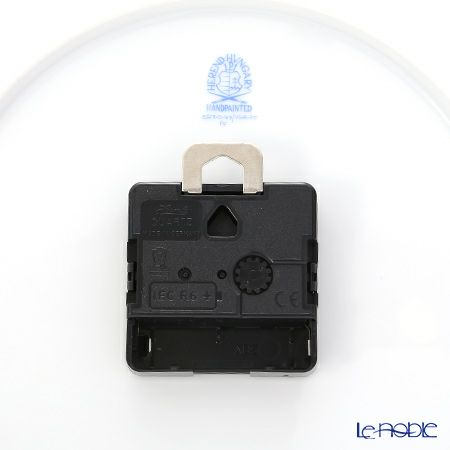 ヘレンド ウィーンのバラ プラチナ VGR-PT 00527-0-47 ウォールクロック 28.5cm