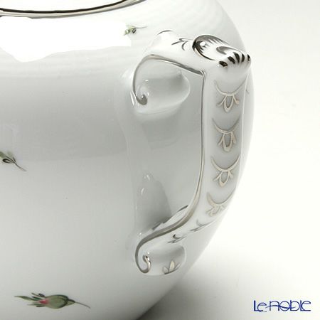 ヘレンド ウィーンのバラ プラチナ 00606-0-09 ティーポット ローズ 800ml