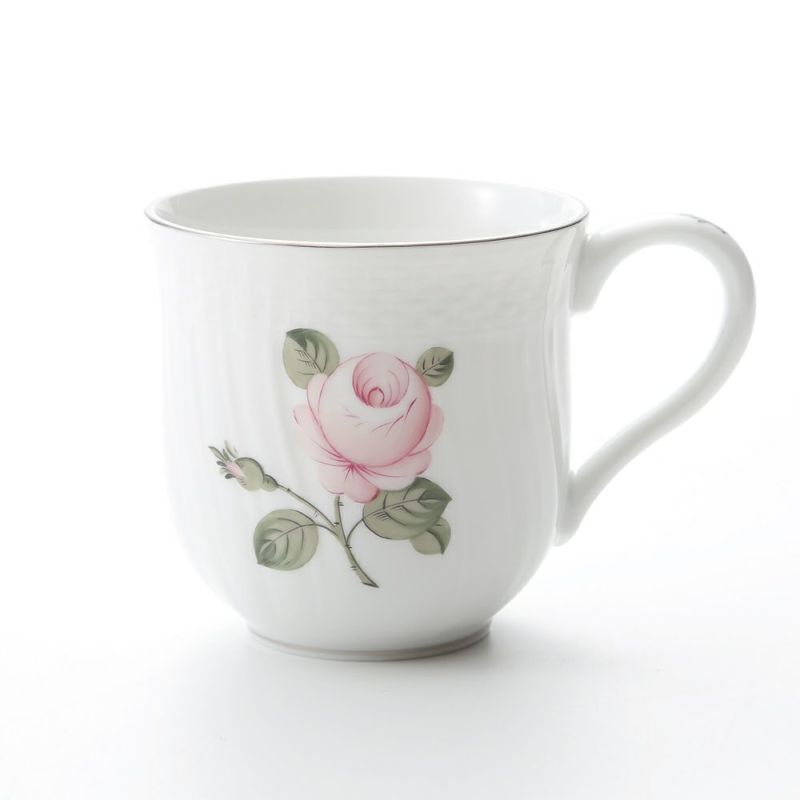 ヘレンド ウィーンのバラ プラチナ 01739-0-00 ミッドマグ 200ml