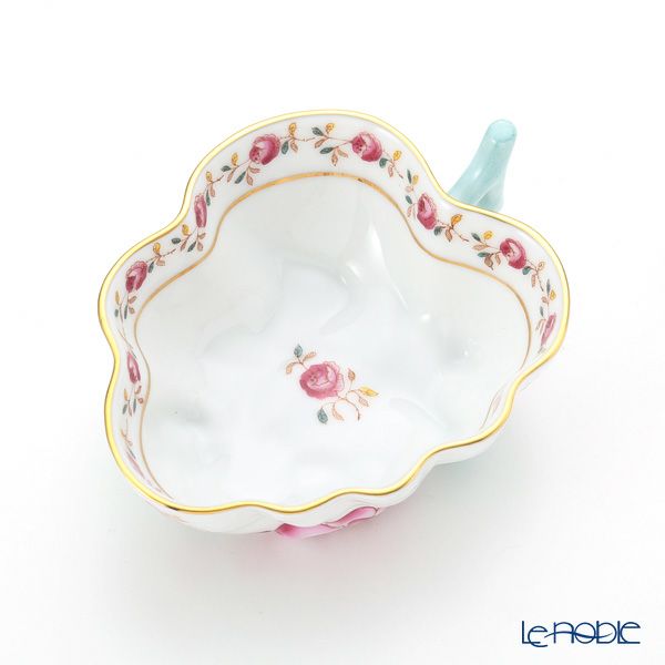 ヘレンド 薔薇の花飾り RGS 00492-0-00 オープンシュガー 10.5cm