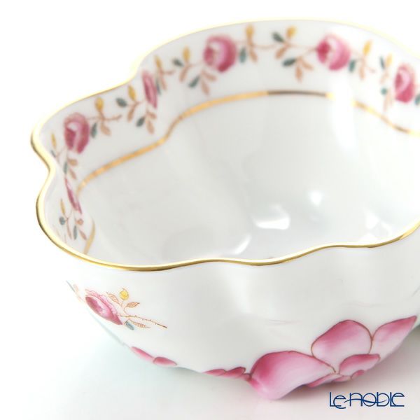 ヘレンド 薔薇の花飾り RGS 00492-0-00 オープンシュガー 10.5cm