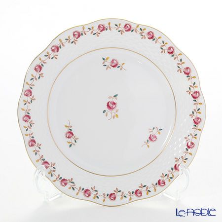ヘレンド 薔薇の花飾り RGS 00517-0-00 プレート 19cm