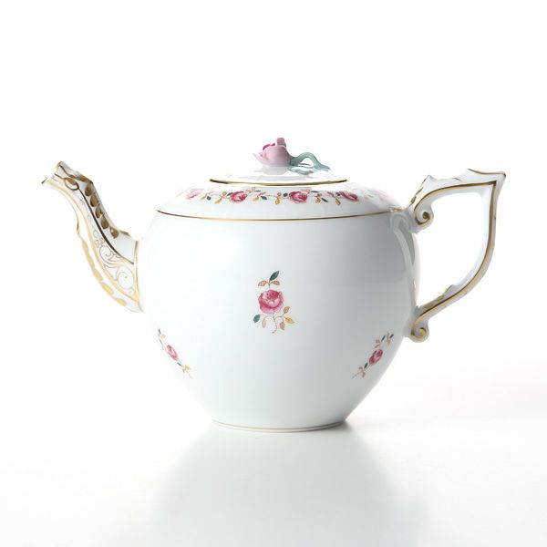 ヘレンド 薔薇の花飾り RGS 00606-0-09 ティーポット ローズ 800ml