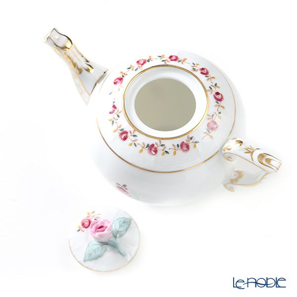 ヘレンド 薔薇の花飾り RGS 00608-0-09 ティーポット ローズ 400ml