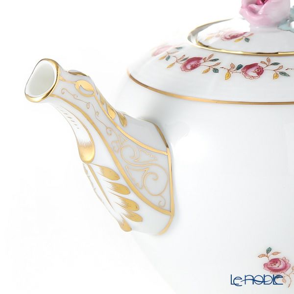 ヘレンド 薔薇の花飾り RGS 00608-0-09 ティーポット ローズ 400ml