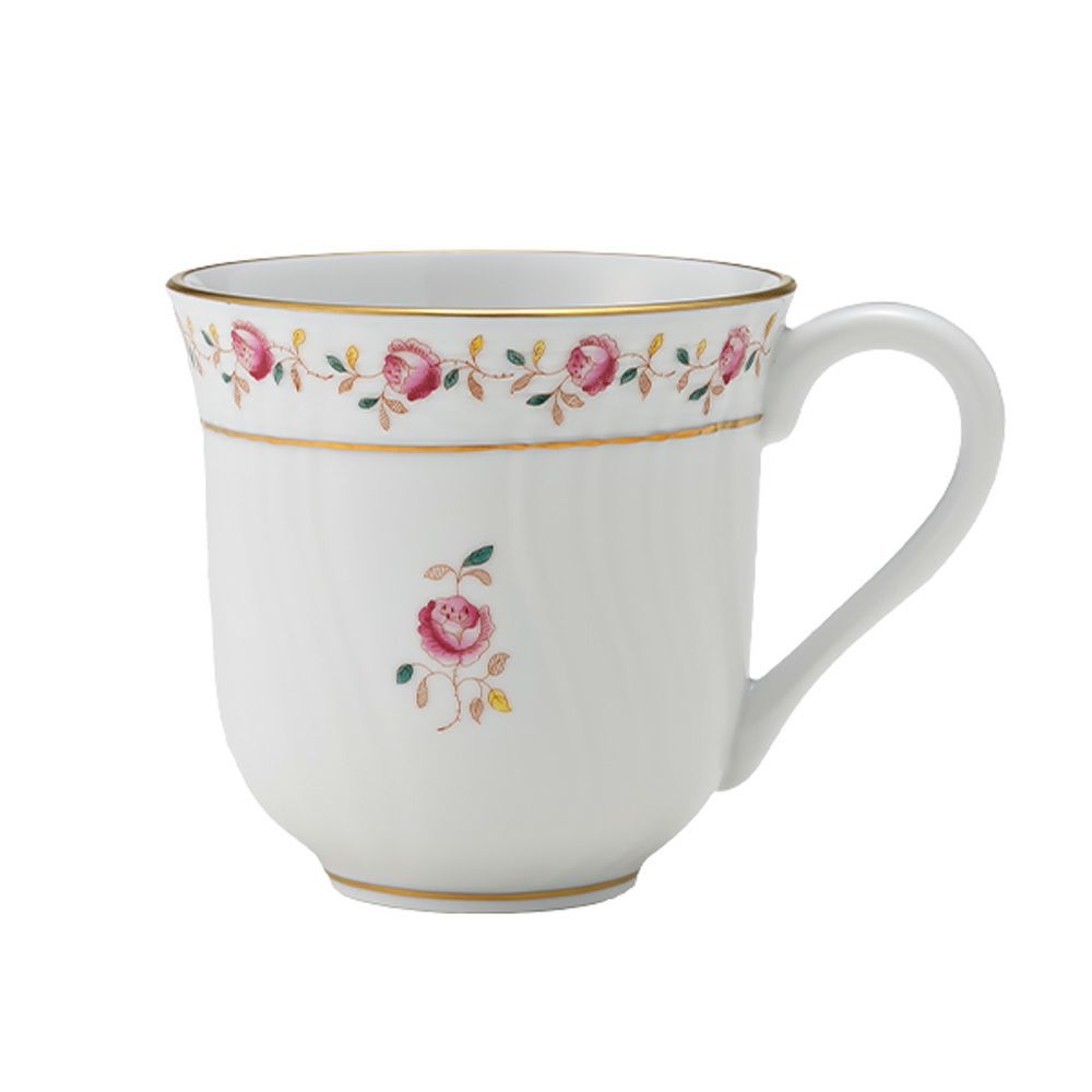 ヘレンド 薔薇の花飾り／ローズガーランド RGS マグカップ 250ml 01729-0-00