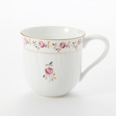 ヘレンド ヴィクトリア・花と蝶 ピンク LVFP 01739-0-00 ミッドマグ