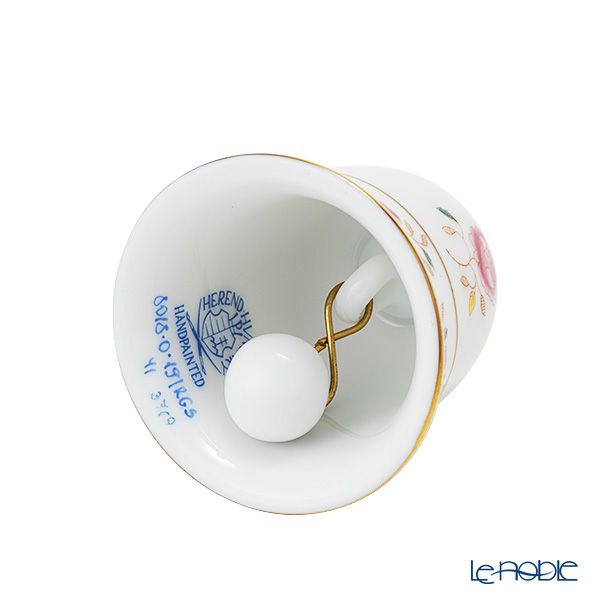 ヘレンド 薔薇の花飾り RGS ディナーベル 08018-0-19