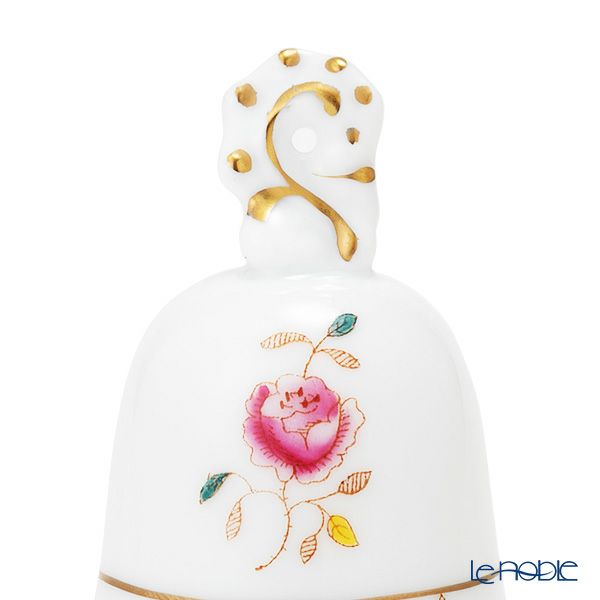 ヘレンド 薔薇の花飾り RGS ディナーベル 08018-0-19