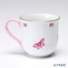 ヘレンド ヴィクトリア・花と蝶 ピンク LVFP 01739-0-00 ミッドマグ 200ml