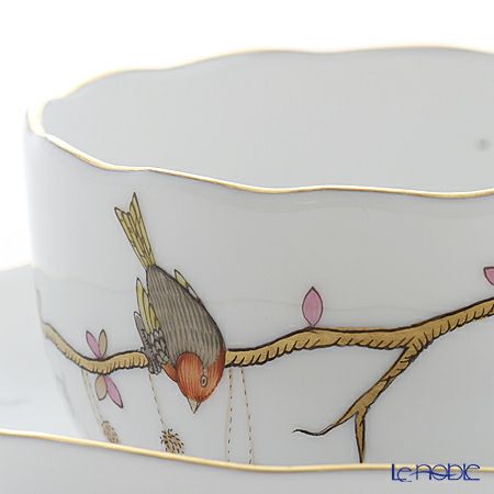 ヘレンド ドリームガーデン REJA-3 20704-0-00 ティーカップ＆ソーサー 200ml