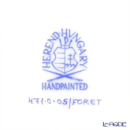 ヘレンド フォレ FORET 00471-0-05 シュガーポット（ローズ） 220ml