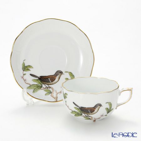 ヘレンド フォレ（鳥） FORET-3 00724-0-00 ティーカップ＆ソーサー 200ml