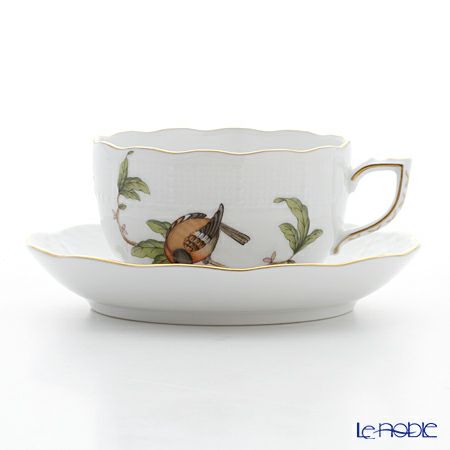 ヘレンド フォレ（鳥） FORET-4 00724-0-00 ティーカップ＆ソーサー 200ml