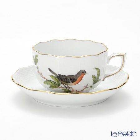 ヘレンド フォレ（鳥） FORET-5 00724-0-00 ティーカップ＆ソーサー 200ml