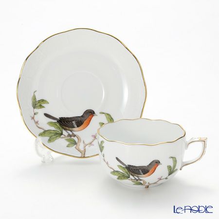 ヘレンド フォレ（鳥） FORET-5 00724-0-00 ティーカップ＆ソーサー 200ml