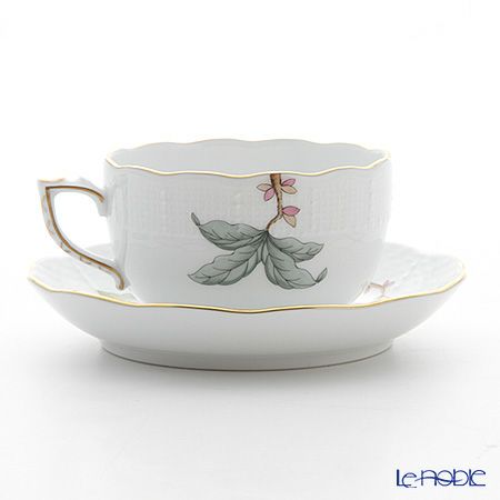 ヘレンド フォレ（鳥） FORET-6 00724-0-00 ティーカップ＆ソーサー 200ml