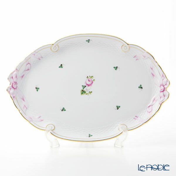 ヘレンド ウィーンのバラ シンプル 00400-0-00 パーティートレイ 38cm