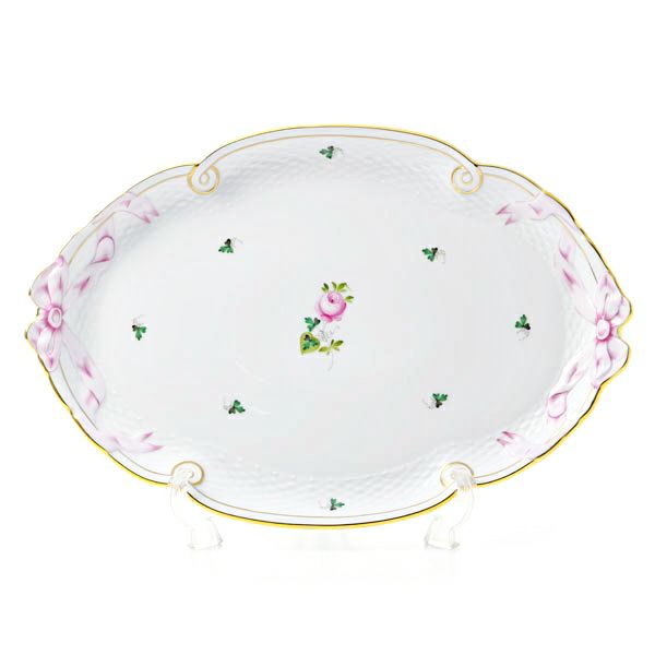 ヘレンド ウィーンのバラ シンプル 00400-0-00 パーティートレイ 38cm
