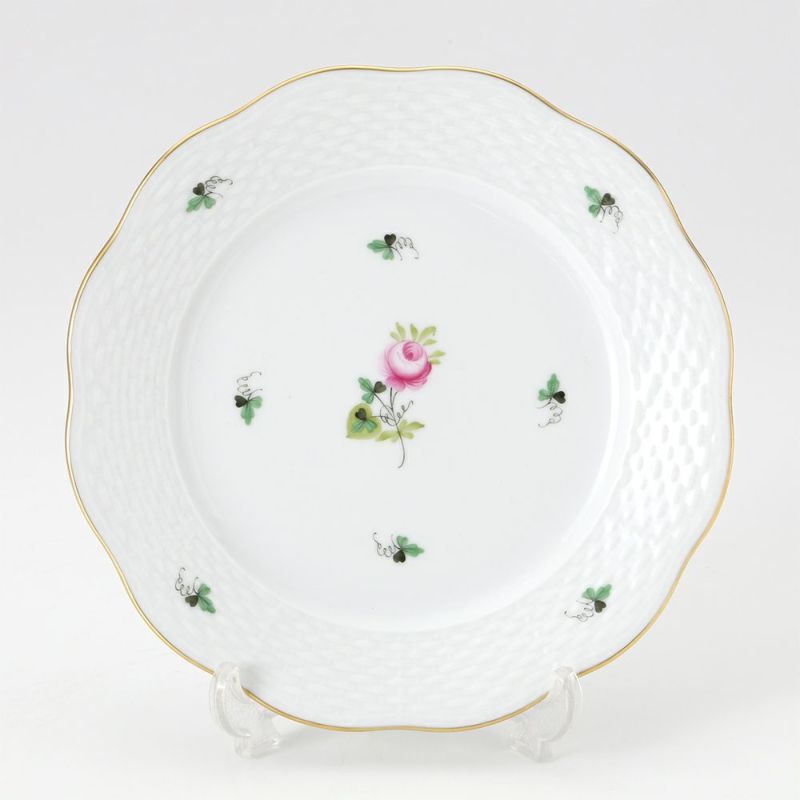 ヘレンド ウィーンのバラ シンプル 00517-0-00 プレート 19cm