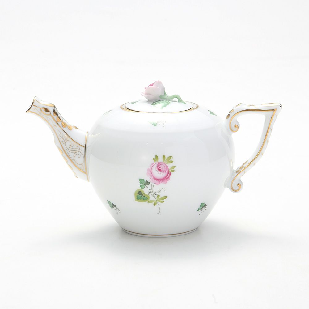 ヘレンド ウィーンのバラ シンプル 00608-0-09 ティーポット ローズ 400ml