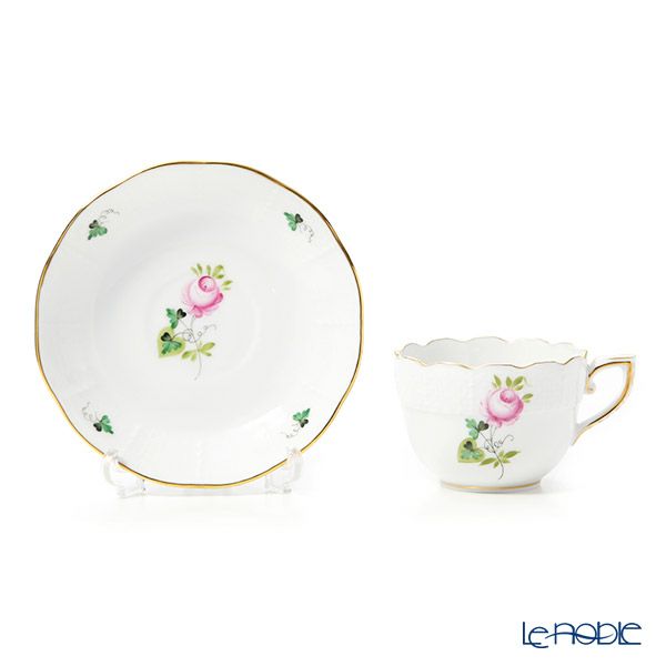 ヘレンド ウィーンのバラ シンプル 00711-0-00 モカカップ＆ソーサー 100ml