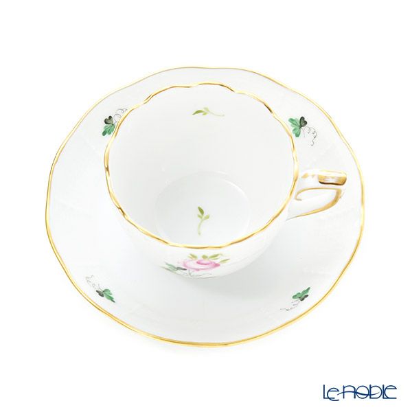 ヘレンド ウィーンのバラ シンプル 00711-0-00 モカカップ＆ソーサー 100ml