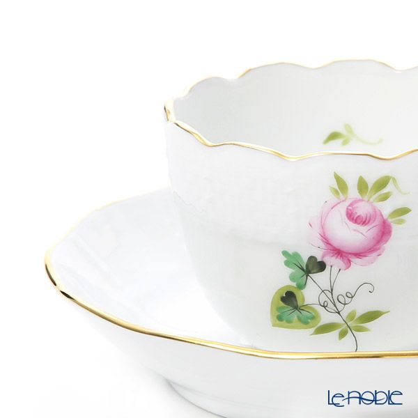 ヘレンド ウィーンのバラ シンプル 00711-0-00 モカカップ＆ソーサー 100ml