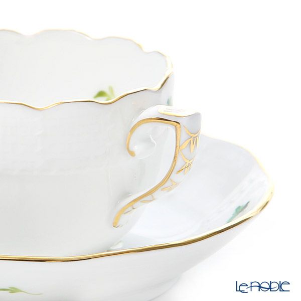 ヘレンド ウィーンのバラ シンプル 00711-0-00 モカカップ＆ソーサー 100ml