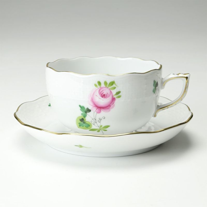 ヘレンド ウィーンのバラ シンプル 00724-0-00 ティーカップ＆ソーサー 200ml