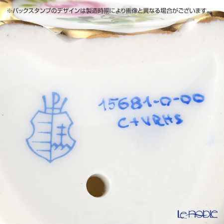 ヘレンド ウィーンのバラ シンプル 15679-0-00 招き猫 右手・左手 ペア（漆器台付）