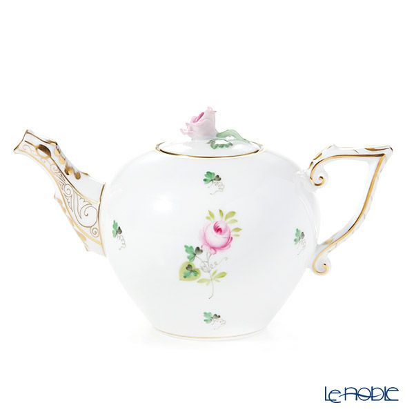 ヘレンド ウィーンのバラ シンプル 20608-0-09 ティーポット（ローズ） 400ml
