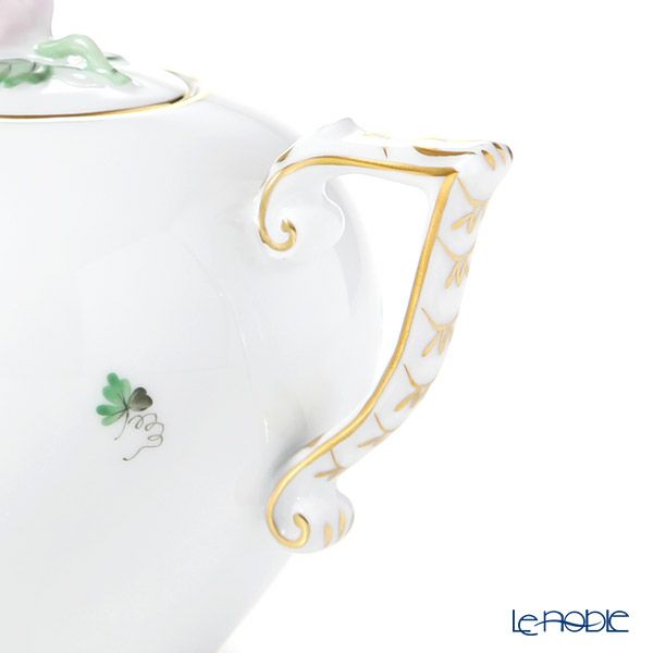 ヘレンド ウィーンのバラ シンプル 20608-0-09 ティーポット（ローズ） 400ml