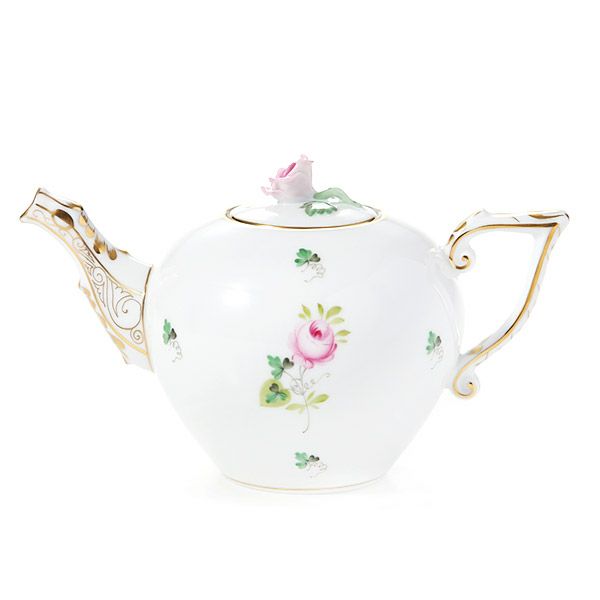 ヘレンド ウィーンのバラ シンプル 20608-0-09 ティーポット（ローズ） 400ml