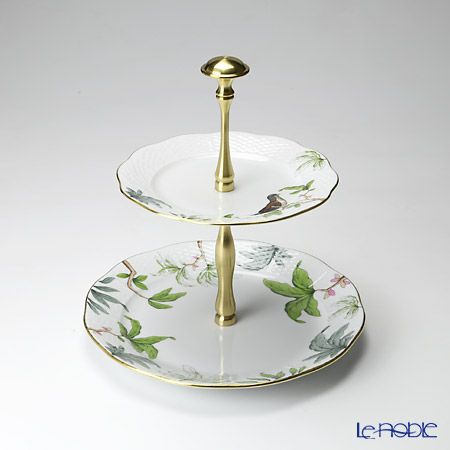 ヘレンド GY2 00308-0-92 2段ケーキスタンド