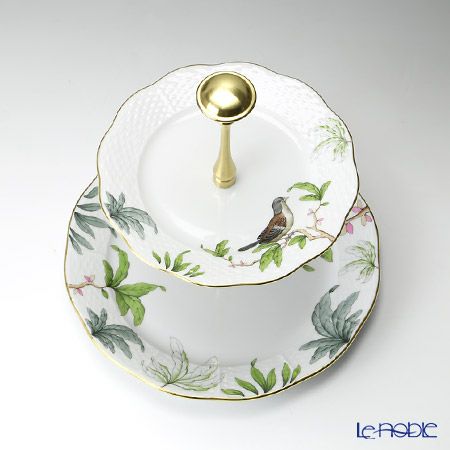 ヘレンド GY2 00308-0-92 2段ケーキスタンド