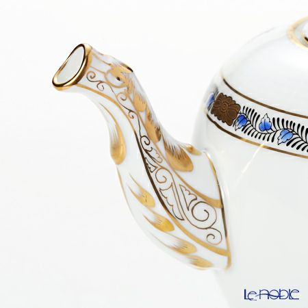 ヘレンド アポニーロイヤルブルー 00606-0-09 ティーポット ローズ 800ml