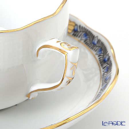 ヘレンド アポニーロイヤルブルー 00724-0-00 ティーカップ＆ソーサー 200ml