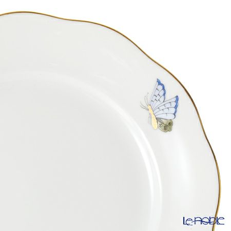 ヘレンド ヴィクトリア・グランデ VICTMC9 20517-0-00 プレート 19cm ブルー（アジサイ）