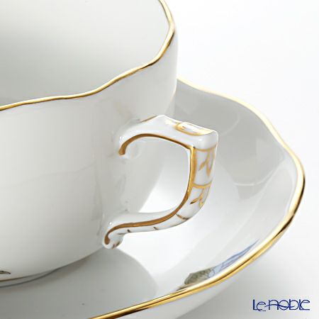 ヘレンド ヴィクトリア・グランデ VICTMC9 20724-0-00 ティーカップ＆ソーサー 200ml ブルー（アジサイ）