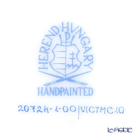 ヘレンド ヴィクトリア・グランデ VICTMC10 20724-0-00 ティーカップ＆ソーサー 200ml ピンク（ハイビスカス）
