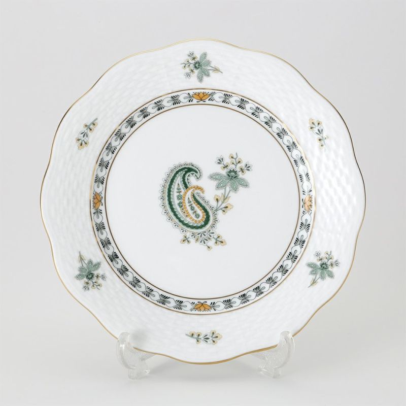 ヘレンド ペイズリー グリーン BUTV 00517-0-00 プレート 19cm