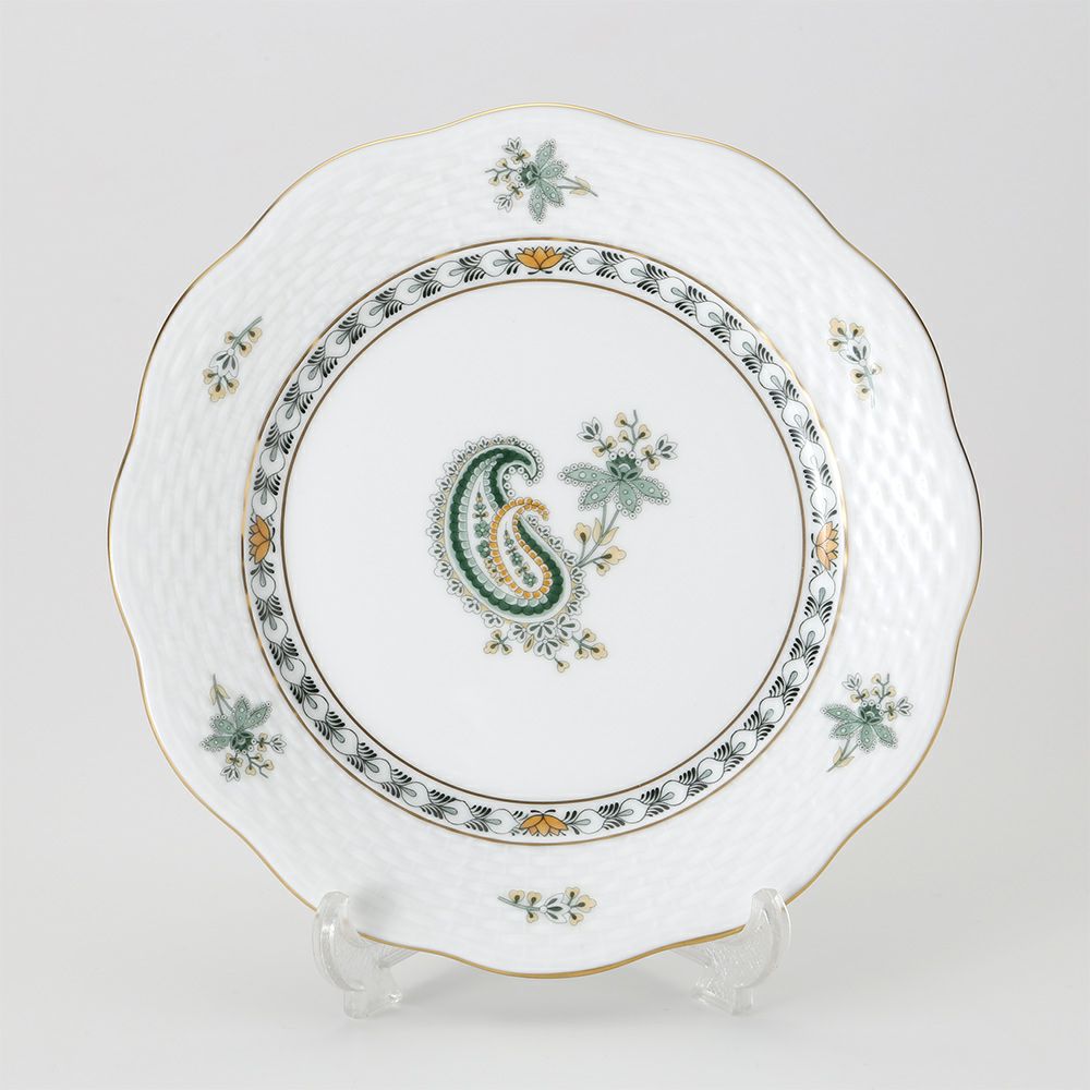 ヘレンド ペイズリー グリーン BUTV 00517-0-00 プレート 19cm