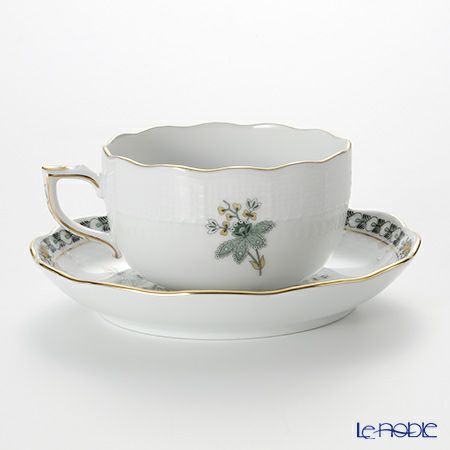 ヘレンド ペイズリー グリーン BUTV 00724-0-00 ティーカップ＆ソーサー 200ml