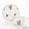 ヘレンド ヴィクトリア・花と蝶 LVF-1 0724-0-00 ティーカップ＆ソーサー 200ml