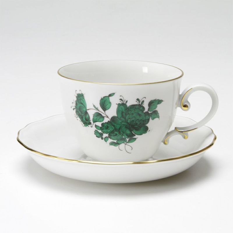 アウガルテン（AUGARTEN） マリアテレジア（5098D） ストローフラワー コーヒーカップ＆ソーサー 200ml（062）