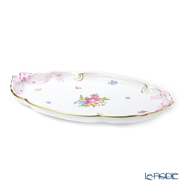 ヘレンド ブーケコルネリア HBC 00400-0-00 パーティートレイ 38cm