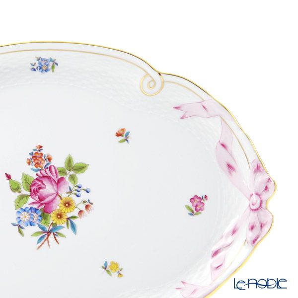 ヘレンド ブーケコルネリア HBC 00400-0-00 パーティートレイ 38cm